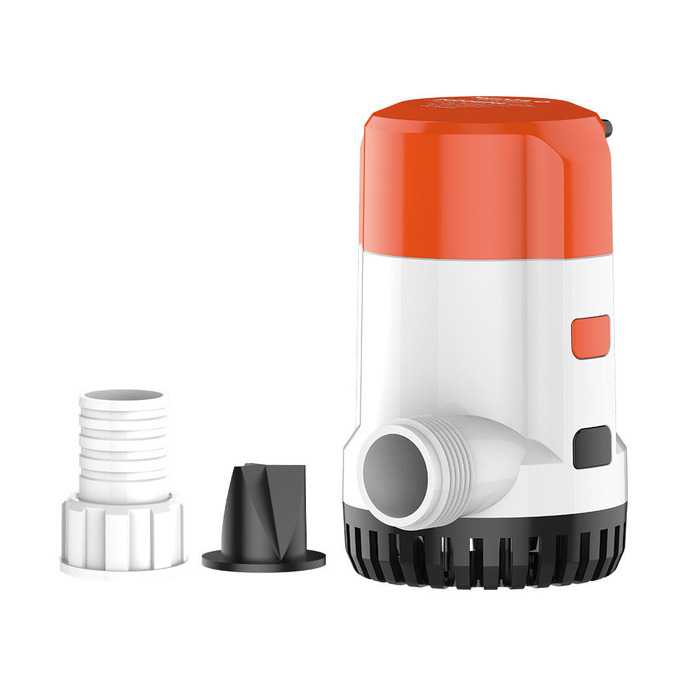 13 SERIES 1500/2000 GPH Electronic Sensing Automatic Bilge Pump Motor (Choose 12V or 24V)