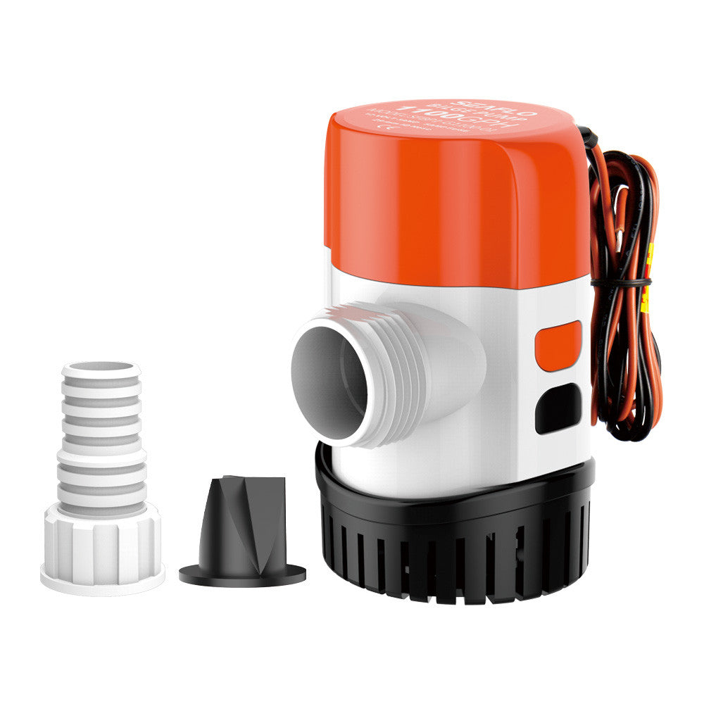 13 SERIES 600/800/1100GPH Electronic Sensing Automatic Bilge Pump Motor