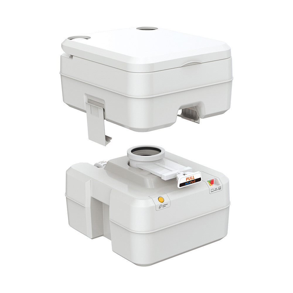 SEAFLO 5.3 Gallon Multifunctional Portable Toilet