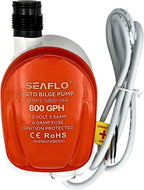 SEAFLO 06A Series 800 GPH Automatic Submersible Bilge Pump, 12V