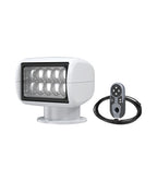 02 Series 360° Rotating Remote Control LED Searchlight (White | Black)