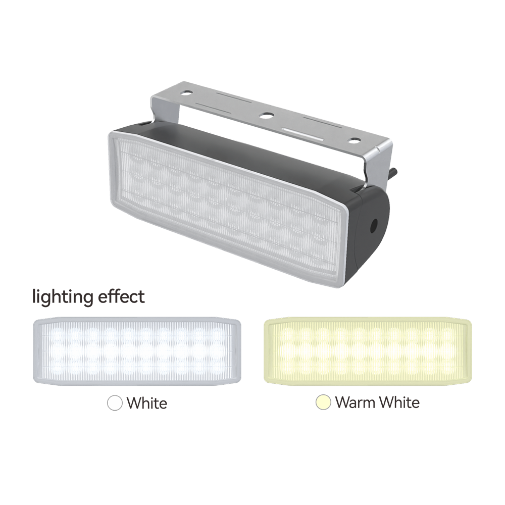 SEAFLO Dual Colour LED Floodlights - 01 Series (Bracket Mount)