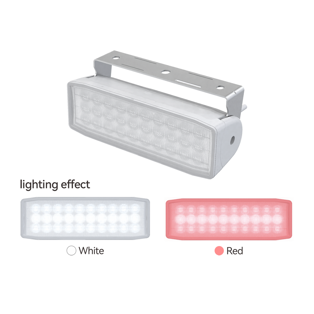 SEAFLO Dual Colour LED Floodlights - 01 Series (Bracket Mount)