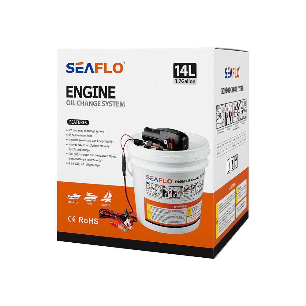 SEAFLO Oil Change System (12V | 3.7 GPM)