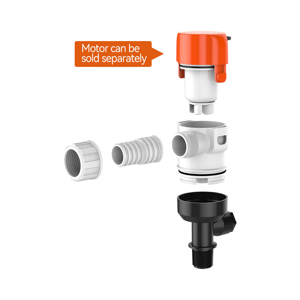 13D Series 1100GPH Livewell/Baitwell Pumps (Choose 12V or 24V)
