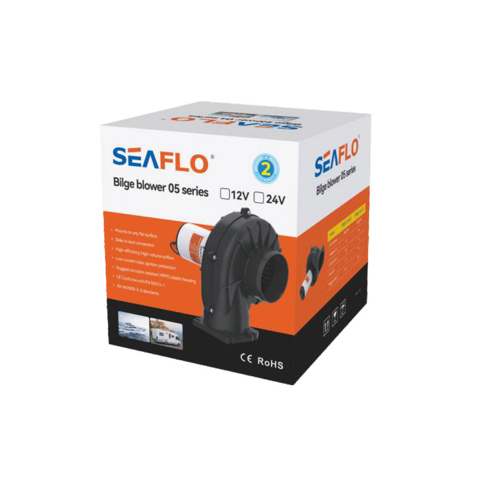 SEAFLO  12V/24V 250Cfm Bilge Blower