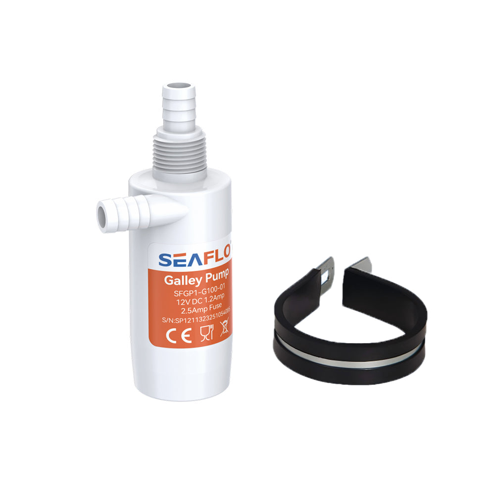 SEAFLO Electric Galley Pump Set 12V/24V 100GPH For Boat Caravan RV