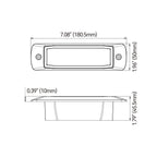 SEAFLO LED Floodlights 04 Series (Flush Mount)