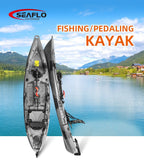 SEAFLO Fishing Kayak RPA123 | Camo 12’3”