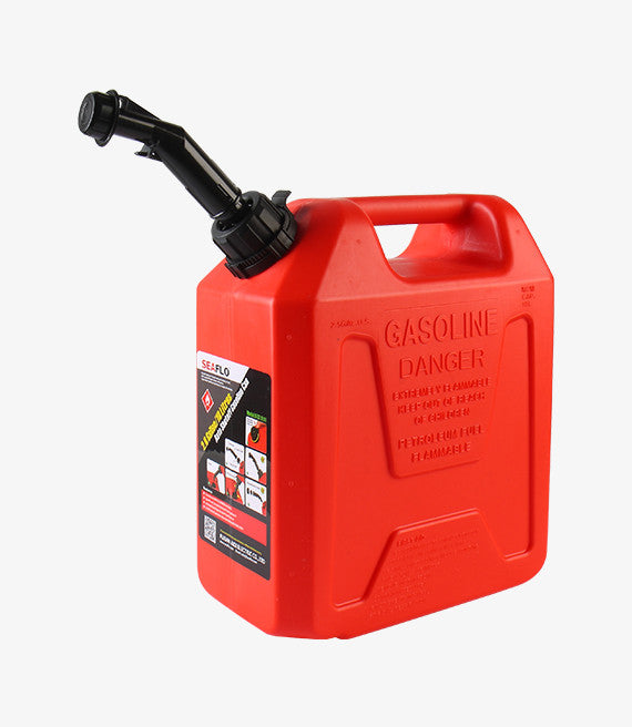 SEAFLO Diesel/ Gas/ 2-Stroke Auto Shut Off Gasoline Cans (Choose 5L/1.3 Gal | 10L/2.6 Gal | 20L/5.3 Gal and Color)
