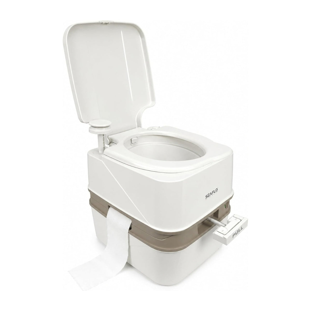 SEAFLO Premium Portable Travel Toilet - 5.8 Gal (22L)