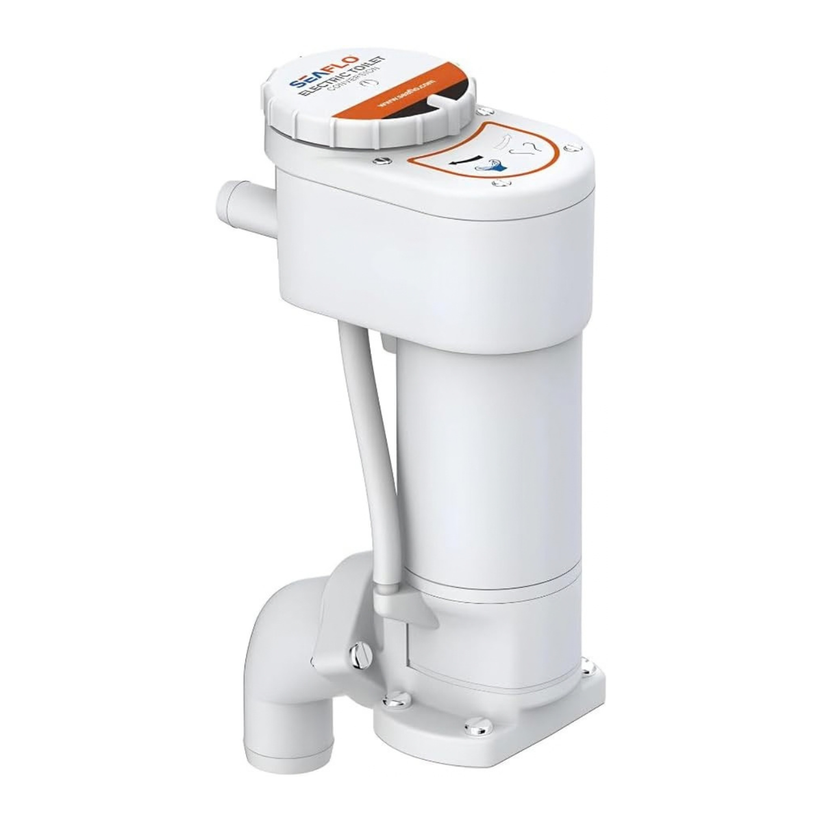 SEAFLO Manual to Electric Marine Toilet Conversion Kit 12V