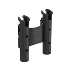 SEAFLO Double Fishing Rod Holder Bracket Wall Mounted Boat Side Mount Tool Holder Tube Links