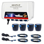 SEAFLO Ultrasonic System, marine ultrasonic cleaner, barnacle prevention system, marine growth protection, automated boat cleaning