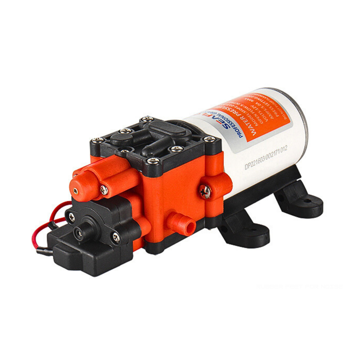 SEAFLO 22-Series On Demand Diaphragm Water Pressure Pump (1.3 GPM | 100 PSI) (Choose 12V or 24V)