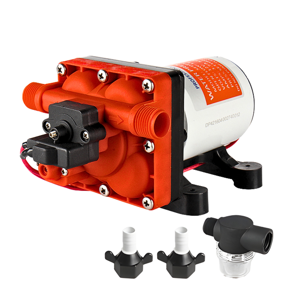 SEAFLO 42-Series Diaphragm Water Pressure Pump (3.0 GPM | 55 PSI) (Choose 12V or 24V)