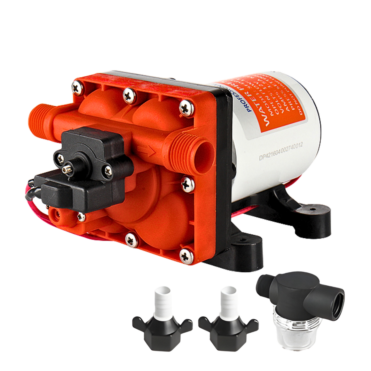 SEAFLO 42-Series Diaphragm Water Pressure Pump (3.0 GPM | 55 PSI) (Choose 12V or 24V)