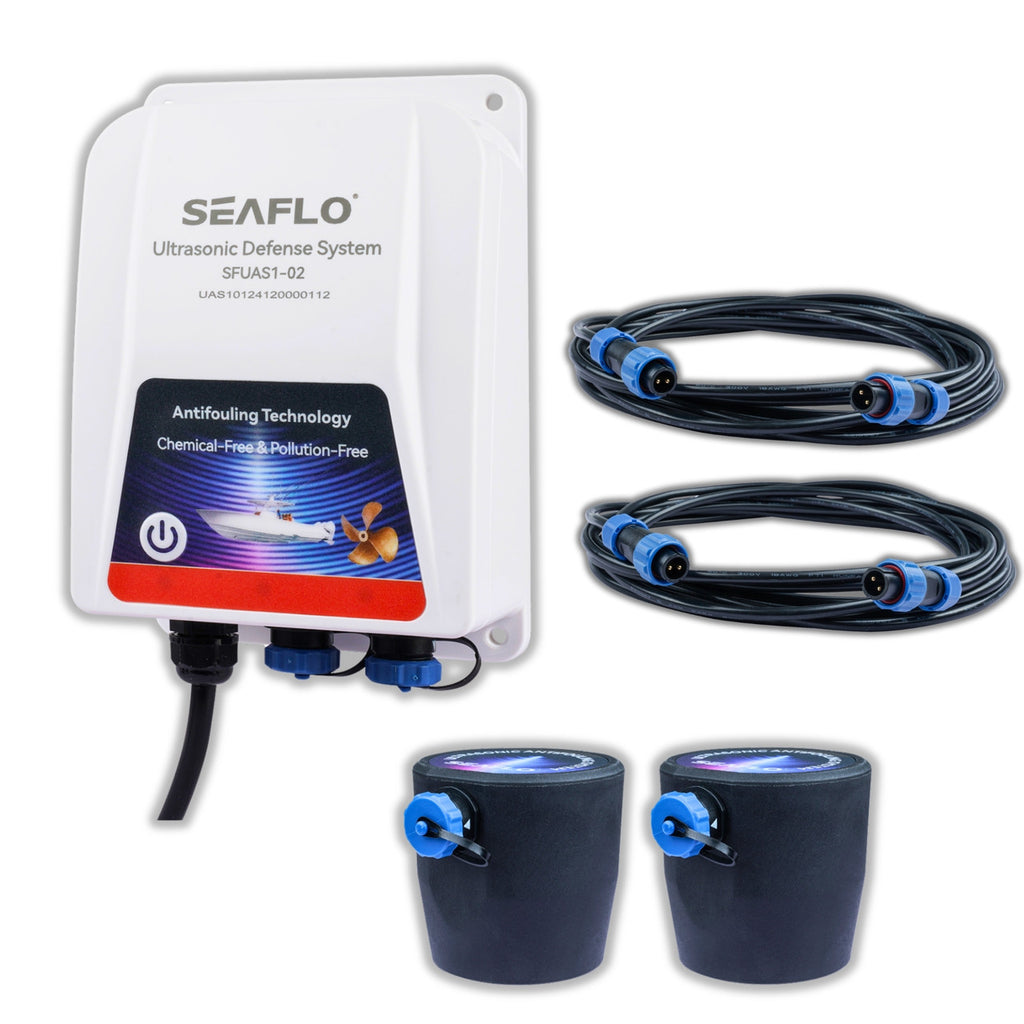 Hull Shield, does hull shield work,  hull shield hd1 SEAFLO Ultrasonic System, marine ultrasonic cleaner, barnacle prevention system, marine growth protection, automated boat cleaning, ultrasonic hull cleaner, boat hull cleaning system, yacht ultrasonic system, marine equipment maintenance, 12V ultrasonic defense system, long-term marine maintenance solution, Hull-Shield,  SFUAS1-02