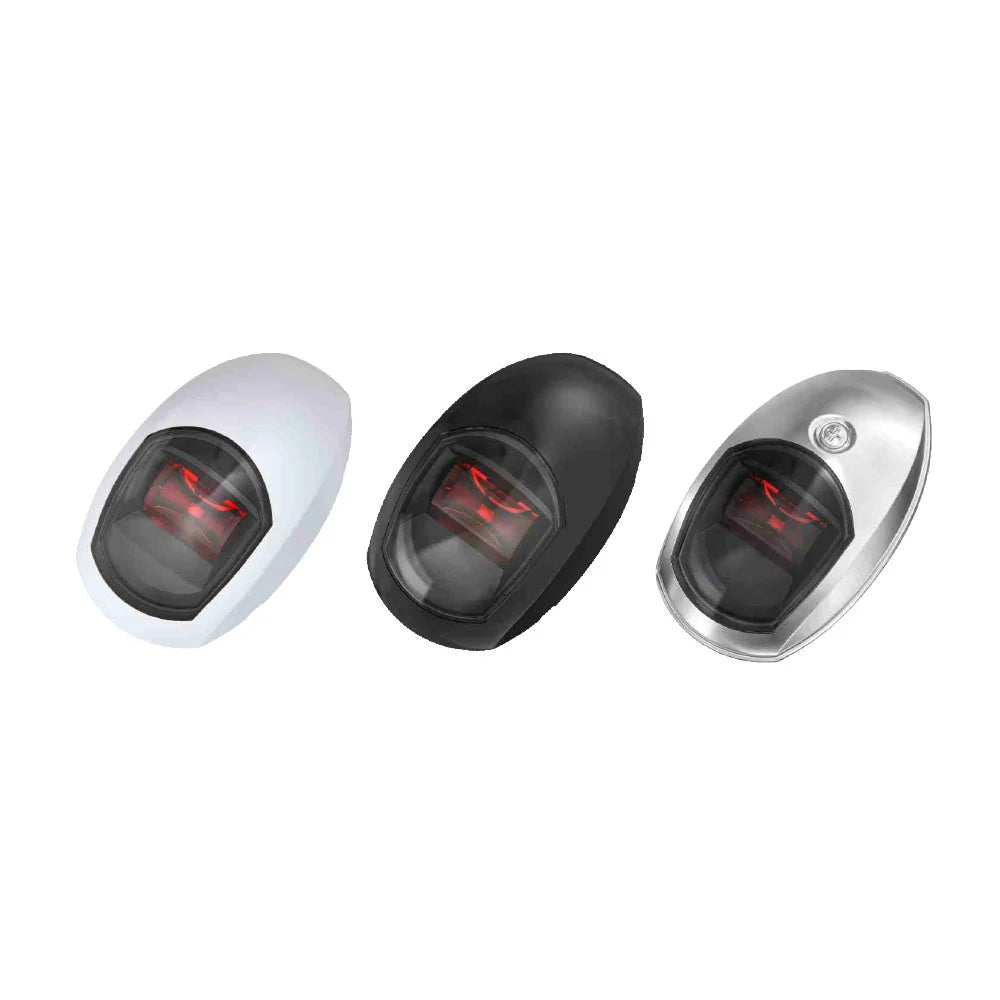 SEAFLO 05 Series 2W Vertical Mount Lights, 2NM (White | Black | S.S. 316)