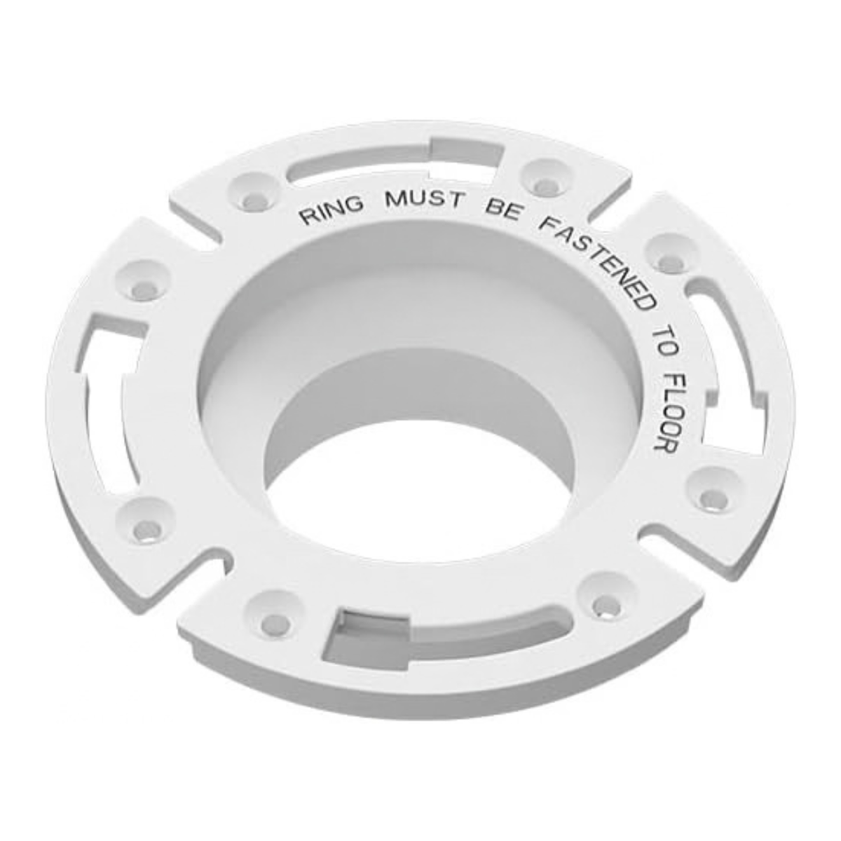 SEAFLO RV Toilet 3" Socket Floor Flange (SFRTK1-001) - Fits All RV Toilets (SFRTPH-01-01, SFRTPH-01-02, SFRTPH-02-01) - Secure Fit for 3" to 4" Drain Pipes (Choose White or Black)