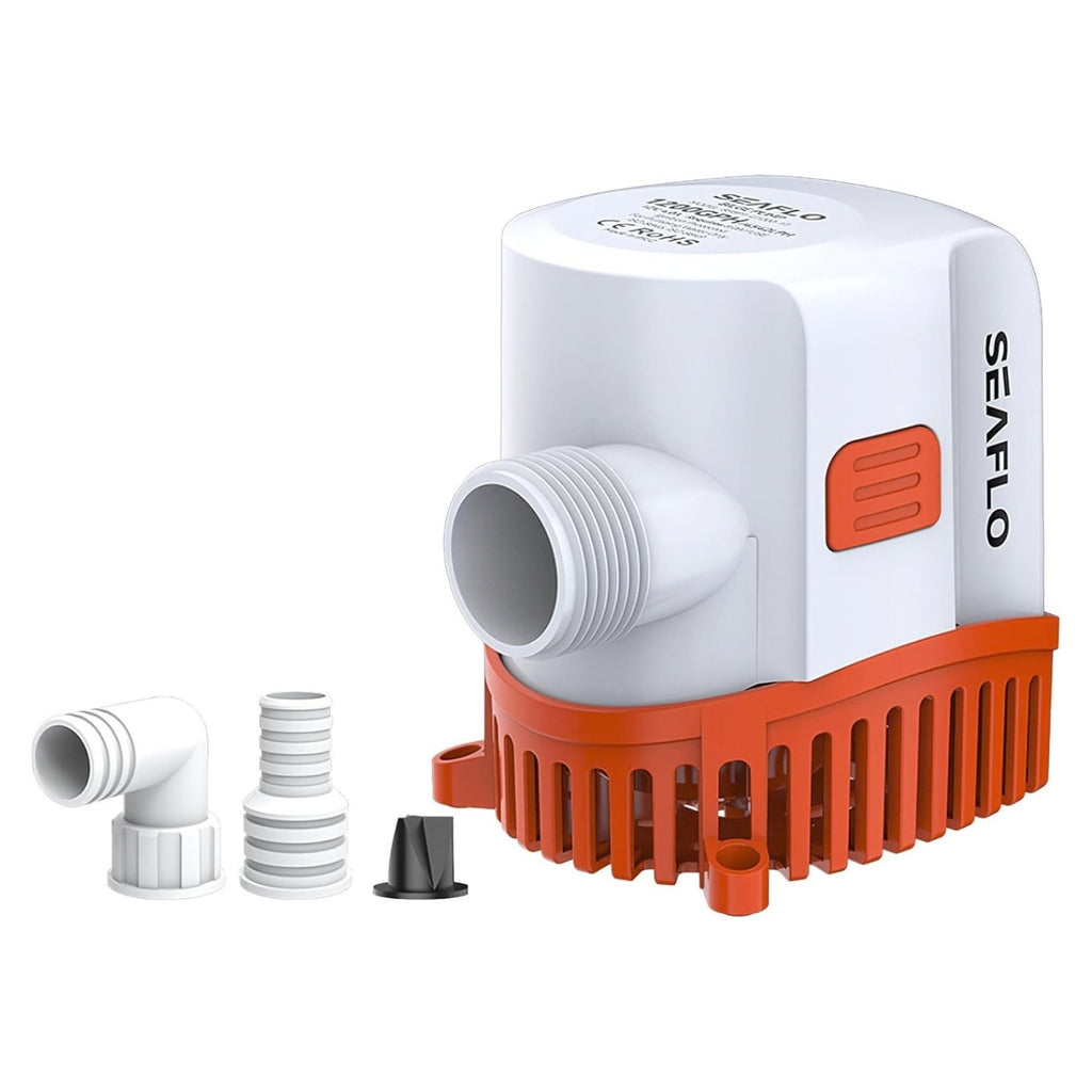 SEAFLO 17 Series Automatic Submersible Bilge Pump, (12V | 24V, Choose GPH)