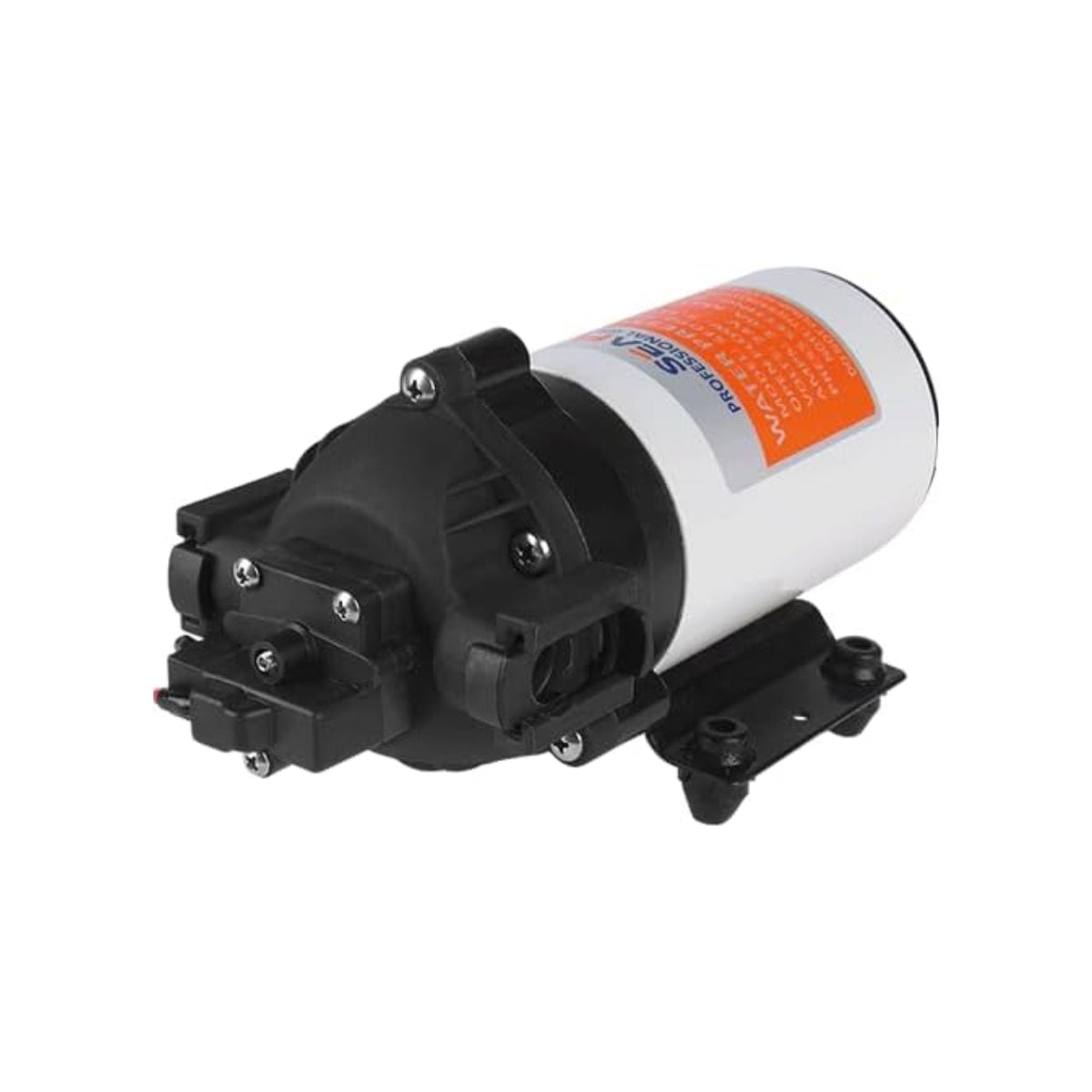SEAFLO 35-Series DC Diaphragm Pump – Self-Priming High-Pressure Water Pump for RVs, Boats, Agriculture, and Cleaning – Quiet Operation, Run-Dry Safe, Built-In Pressure Switch - 12V | 1.8 GPM | 80 PSI
