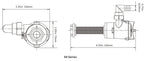 SEAFLO 04-Series 12V 800 GPH Straight Livewell/Baitwell Aerator Bilge Pump