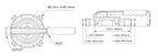 SEAFLO 720 GPH Diaphragm Hand Pump with 1.36" Hose Connections
