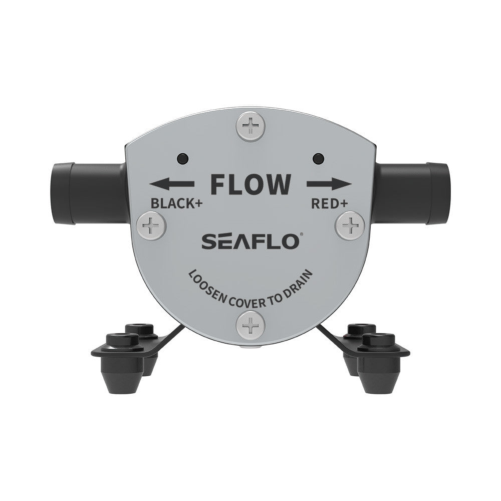 SEAFLO 02-Series Marine Reversible Self-Priming Impeller Bilge/Ballast Pump - 8GPM (12V or 24V)
