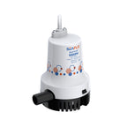 SEAFLO 500/1000 GPH Bilge Pump 12V/24V Submersible Marine Boat Accessory with 1-1/8" Discharge, Anti-Airlock, Reliable Ignition Protection, Silent Operation, Easy-Clean Strainer - Rust/Corrosion Resistant