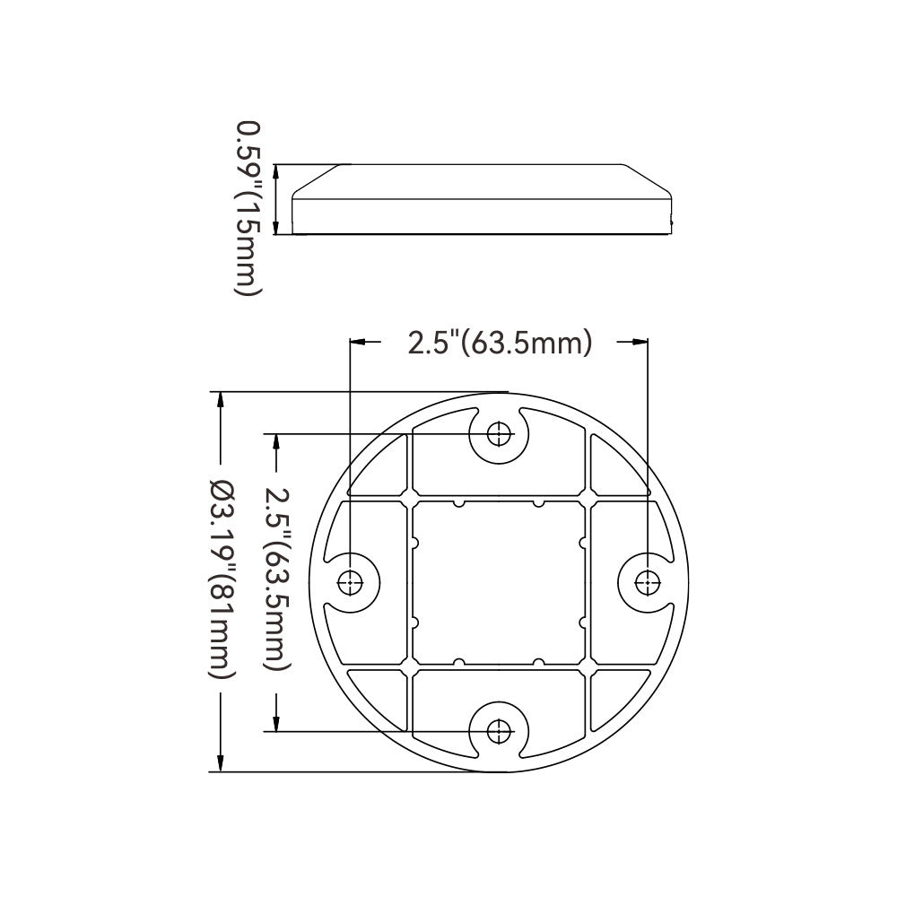 SEAFLO LED Stern Light  02 Series