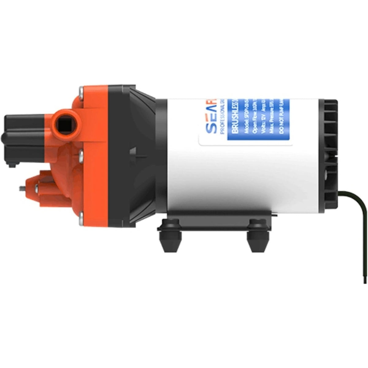 SEAFLO 42W Series Brushless Automatic Demand Diaphragm Pump – 4.0 GPM | 55 PSI (Choose 12V or 115V)
