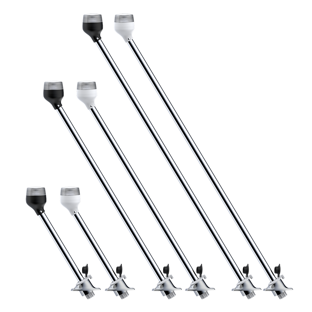 SEAFLO LED All-Round Pole Lights-06 Series (Plug-in mount ,angled)