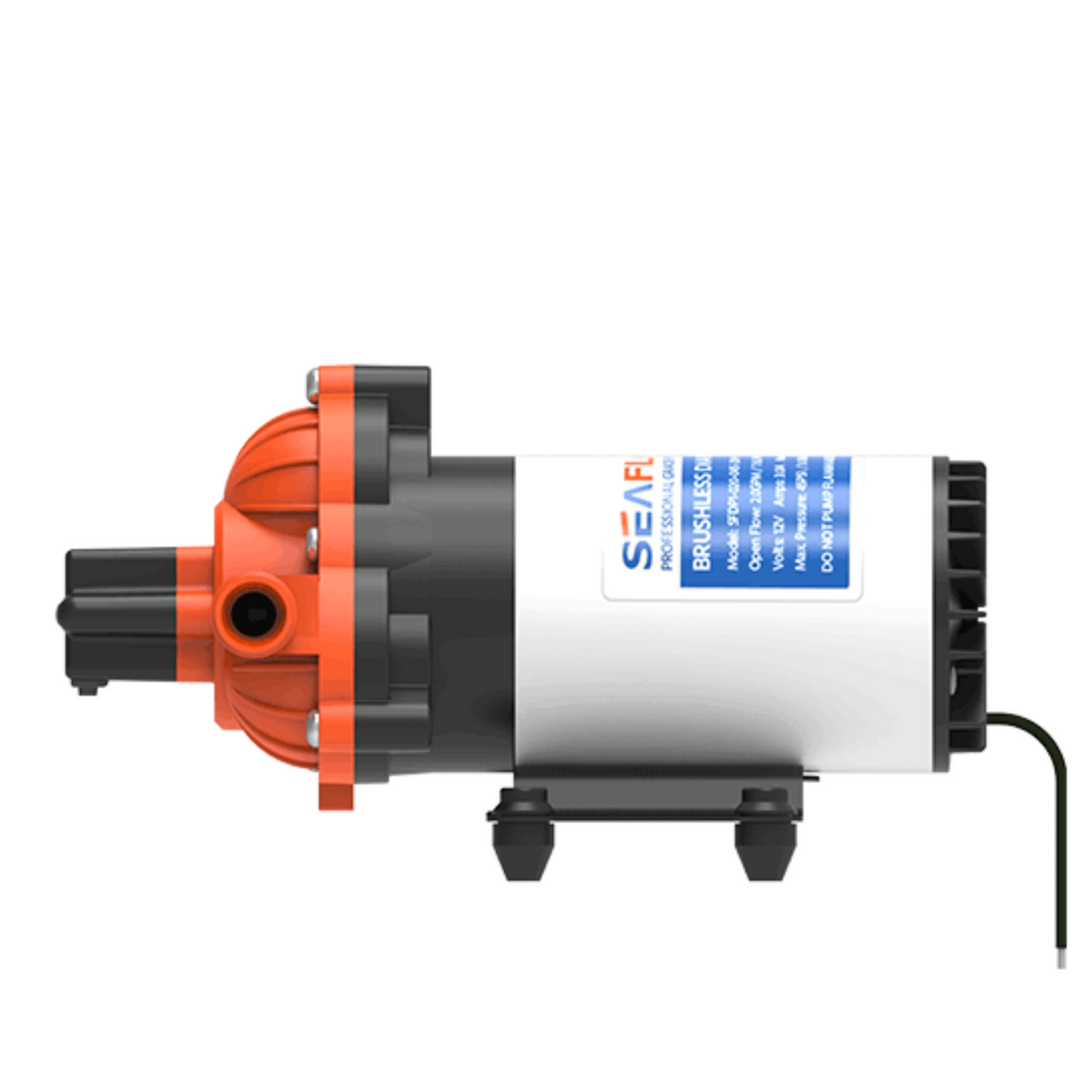 SEAFLO 33W Series Brushless Automatic Demand Diaphragm Pump - 12V, 3.0GPM, 45PSI