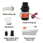 SEAFLO 12V Upgraded Electric Toilet Flush Pump