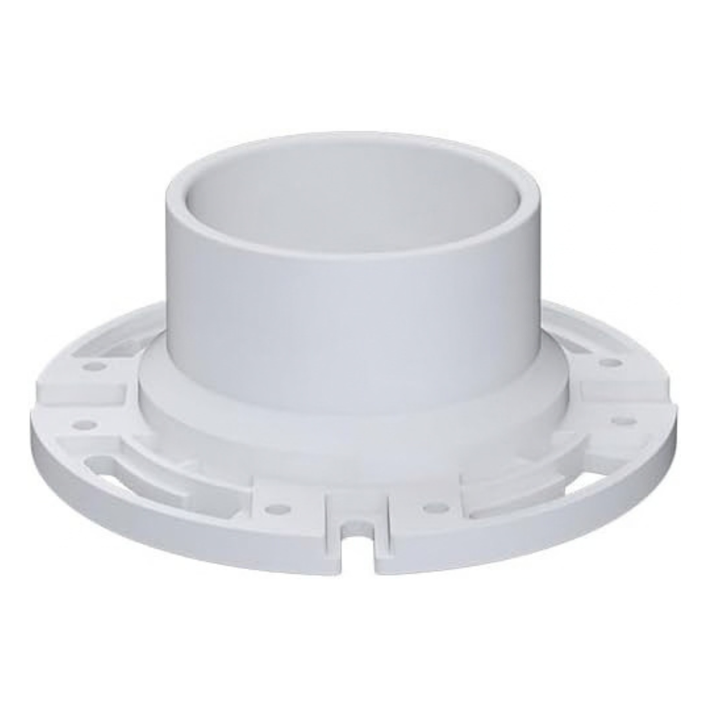 SEAFLO RV Toilet 3" Socket Floor Flange (SFRTK1-001) - Fits All RV Toilets (SFRTPH-01-01, SFRTPH-01-02, SFRTPH-02-01) - Secure Fit for 3" to 4" Drain Pipes (Choose White or Black)
