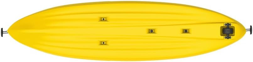 SEAFLO Premium Sit-on Recreational/Day Touring/Sea Kayaks(8'8"-16'2.4") (BNA087-Yellow 8' 8")