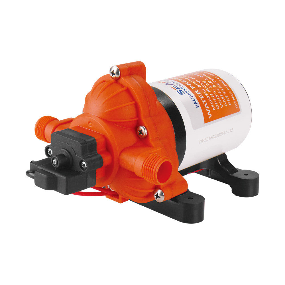 SEAFLO 33-Series Washdown Deck Wash Pump Kit for Rv Boat Marine Yacht with HEAVY DUTY PRESSURE SWITCH (12V|70 PSI|3.0GPM)