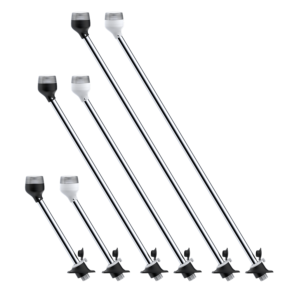 SEAFLO LED All-Round Pole Lights-06 Series (Plug-in mount ,angled)