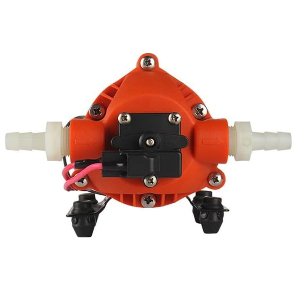 SEAFLO 31-Series DC Diaphragm Pump – 12V 1.8 GPM 100 PSI - Self-Priming High-Pressure Water Pump for RVs, Boats, Agriculture, and Cleaning w/Built-in Pressure Switch (Choose 12V, 24V, or 110V)