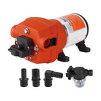 SEAFLO 41-Series Diaphragm Water Pressure Pump (12V DC | 2.7 GPM | 17 PSI) for Marine Boat RV Caravan