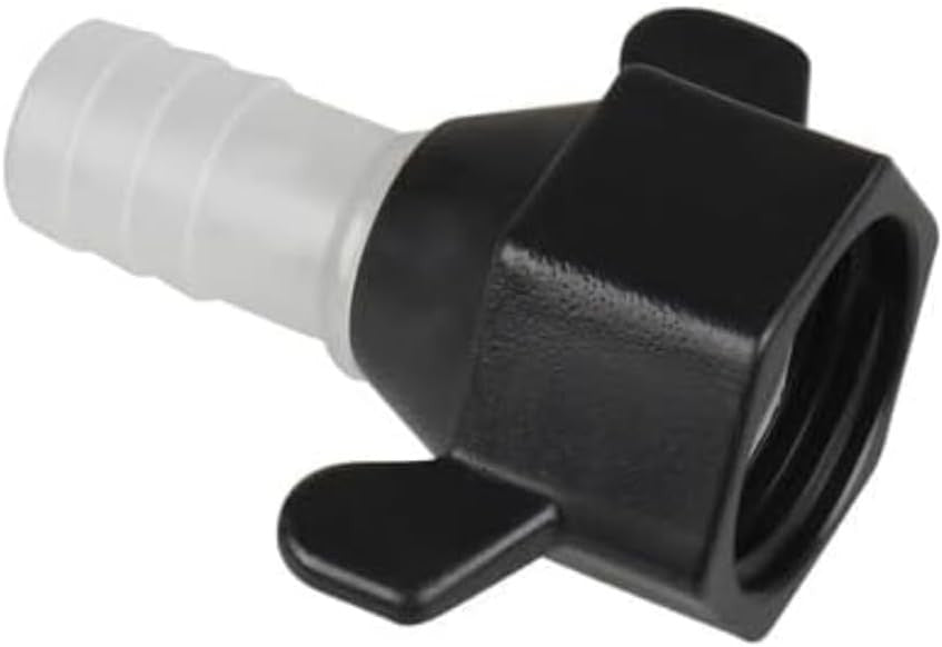 SEAFLO (NO: 51F01) 1/2"-14 FNPT x 1/2" Barb Straight Pump Fitting for SHURFLO, SEAFLO, Circle River, Johnson, Jabsco, FLOJET, REMCO, Lippert, USA ADVENTURE and other Pumps (02-Pack)