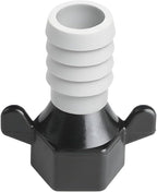 SEAFLO (NO: 51F08) 1/2"-14 FNPT x 3/4" Barbed Straight Universal Pump Fitting for SHURFLO, SEAFLO, Circle River, Johnson, Jabsco, FLOJET, REMCO, Lippert, USA ADVENTURE and other Pumps (2-Pack)