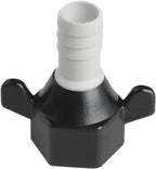 SEAFLO (NO: 51F01) 1/2"-14 FNPT x 1/2" Barb Straight Pump Fitting for SHURFLO, SEAFLO, Circle River, Johnson, Jabsco, FLOJET, REMCO, Lippert, USA ADVENTURE and other Pumps (01-Pack)