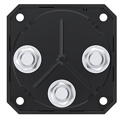 SEAFLO 300A 4-Position Battery Disconnect Switch –12V/24V/48V Heavy-Duty Isolator Switch, OFF/1/2/1+2, IP66 Waterproof, Auto, Marine, Boat, RV, Car, ATV, CE & RoHS Certified (4-Positon |1-Pack)