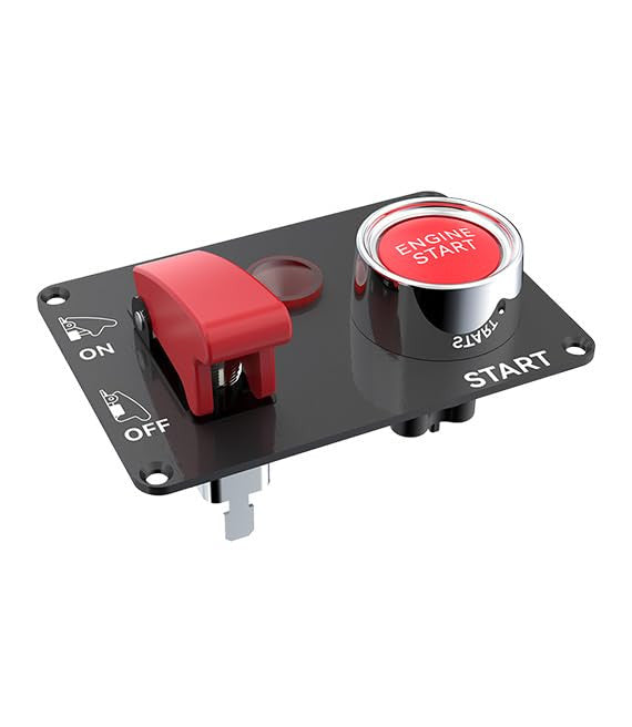 SEAFLO 12V Ignition Switch Panel, 20A 3-in-1