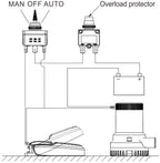 SEAFLO 02-Series Bilge Pump Float Switch for 12V, 24V, 32V