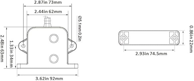 SEAFLO Electric Field Bilge Switch - For 12V/24V, Solid State, Up to 20A