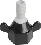 SEAFLO(NO: 51F02) 1/2"-14 FNPT x 3/8" Barb Straight Pump Fitting for SHURFLO, SEAFLO, Circle River, Johnson, Jabsco, FLOJET, REMCO, Lippert, USA ADVENTURE and other Pumps (10-Pack)