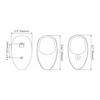SEAFLO 05 Series 2W Vertical Mount Lights, 2NM (White | Black | S.S. 316)